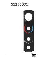 AGCO 512553D1 Декаль