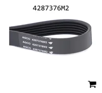 AGCO 4287376M2 Поликлиновой ремень