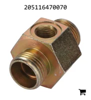 AGCO 205116470070 Фитинг контрольного порта давления