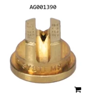 AGCO AG001390 Наконечник распылителя плоскоструйный стандартный, латунный, размер 06, 65⁰