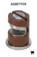 AGCO AG007998 Распылитель плоскоструйный Visiflo из нержавеющей стали, с широким углом распыления, размер 2,5