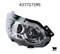 AGCO 4377171M5 Фара правая в сборе с лампами H7 12В 55Вт (2 шт.)