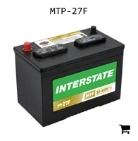 AGCO MTP-27F Аккумулятор Interstate MTP-27F