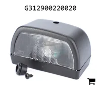 AGCO G312900220020 Фонарь подсветки номерного знака с лампой 12V 10W