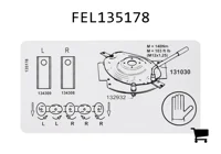 AGCO FEL135178 Декаль