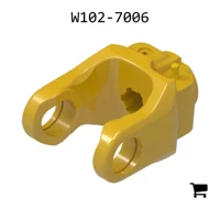 AGCO W102-7006 Вилка быстроразъемного соединения AW26