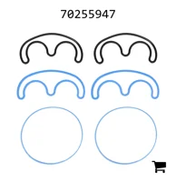 AGCO 70255947 Комплект уплотнений