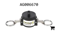 AGCO AG006670 Заглушка для Camlock-соединения 3/4"