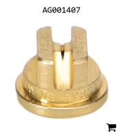 AGCO AG001407 Стандартный плоскоструйный распылитель, латунь, размер 02, 80⁰
