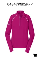 AGCO 04347PNKSM-P Женская спортивная кофта Fendt Ogio® Performance 1/4 Zip