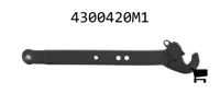 AGCO 4300420M1 Правый рычаг нижней тяги с крюком