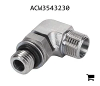 AGCO ACW3543230 Угловой фитинг