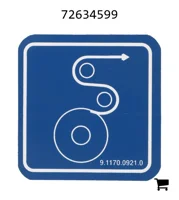 AGCO 72634599 Декаль