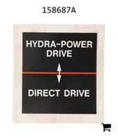 AGCO 158687A Декаль