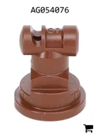 AGCO AG054076 Распылитель плоскоструйный Turbo TeeJet с широким углом распыла Visiflo, 110⁰, размер 05