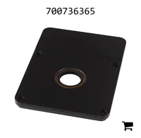 AGCO 700736365 Кожух сцепления