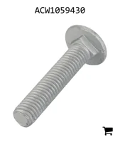 AGCO ACW1059430 Болт каретный с круглой головкой и квадратным подголовком