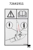 AGCO 72641911 Декаль