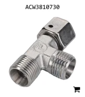 AGCO ACW3810730 Штуцер тройник поворотный