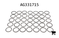 AGCO AG331715 Комплект подшипников