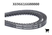 AGCO X696616600000 Ремень клиновой, продается парой