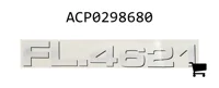 AGCO ACP0298680 Наклейка модели
