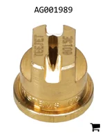 AGCO AG001989 Стандартный наконечник для равномерного плоскоструйного распыления, латунь, размер 15, 80⁰