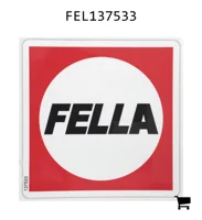 AGCO FEL137533 Наклейка Fella