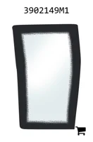AGCO 3902149M1 Стекло переднее левое нижнее