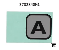 AGCO 3702848M1 Штуцер для таблички