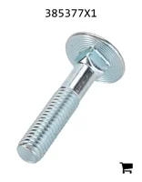 AGCO 385377X1 Болт каретный с круглой головкой и квадратным подголовком