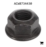 AGCO ACW8734430 Шестигранная гайка с фланцем и фиксатором