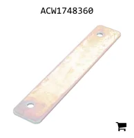 AGCO ACW1748360 Уплотнительная пластина