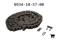 AGCO 0934-18-57-00 Роликовая цепь 16B (Европейский стандарт), 132 шага, шплинтованная