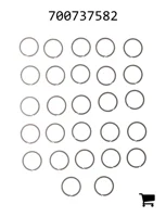 AGCO 700737582 Комплект поршневых колец