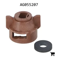 AGCO AG055207 Быстросъемный колпачок TeeJet для плоскоструйных распылителей большой производительности, коричневый