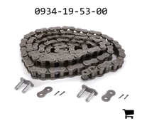 AGCO 0934-19-53-00 Роликовая цепь 20B (Европейский стандарт), шаг 12,5, со шплинтованным смещением