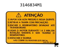 AGCO 3146834M1 Декаль