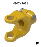 AGCO W807-8621 Хомут вилки AB6 и AW22