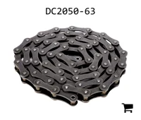 AGCO DC2050-63 Роликовая цепь привода 2050 с двойным шагом, 63 звена