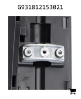 AGCO G931812153021 Зеркальный элемент левый с электроприводом