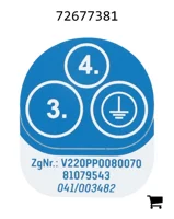 AGCO 72677381 Декаль