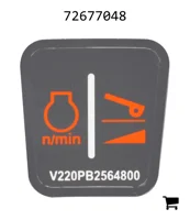 AGCO 72677048 Декаль