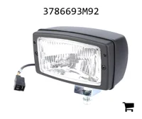 AGCO 3786693M92 Фонарь рабочего света в сборе, лампа 12В 60/55Вт в комплекте