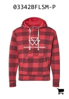 AGCO 03342BFLSM-P Толстовка с капюшоном Massey Ferguson Buffalo Triblend