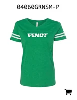 AGCO 04060GRNSM-P Женская футболка Fendt для футбола