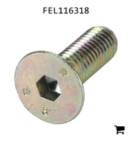 AGCO FEL116318 Винт с потайной головкой