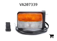 AGCO VA207339 Указатель поворота и габаритный фонарь, правый, лампы 12В 21Вт и 12В 5Вт в комплекте