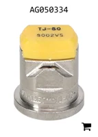 AGCO AG050334 Двухфакельный распылитель TwinJet, нержавеющая сталь, плоский, 80°, размер 02