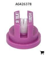 AGCO AG426378 Наконечник распылителя TeeJet XR Flat Fan, 110°, размер 2,5, керамический с полипропиленовой цветовой кодировкой VisiFlo